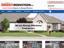 Tablet Screenshot of energyreductioninc.com
